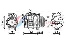 Kompresor, klimatizace AVA Clever Choice BWAK428