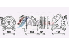 Kompresor, klimatizace AVA Clever Choice BWAK567