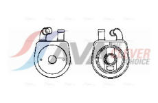 Chladič oleje, automatická převodovka AVA Clever Choice CN3284