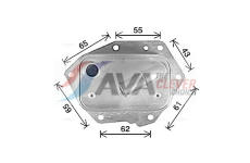 Olejový chladič, motorový olej AVA Clever Choice CN3326