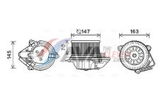 vnitřní ventilátor AVA Clever Choice CN8293
