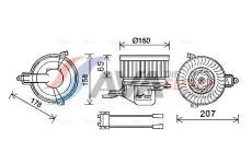 vnitřní ventilátor AVA Clever Choice CN8511