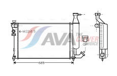 Chladič, chlazení motoru AVA Clever Choice CNA2140