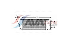 Chladič turba AVA Clever Choice CNA4268