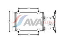 Kondenzátor, klimatizace AVA Clever Choice CNA5231D