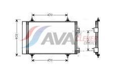 Kondenzátor, klimatizace AVA Clever Choice CNA5240D