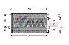 Kondenzátor, klimatizace AVA Clever Choice CR5037