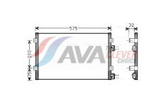 Kondenzátor, klimatizace AVA Clever Choice CR5071