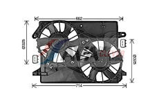 Větrák, chlazení motoru AVA Clever Choice CR7513