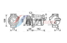 Kompresor, klimatizace AVA Clever Choice CTK063