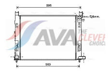 Chladič, chlazení motoru AVA Clever Choice DA2007