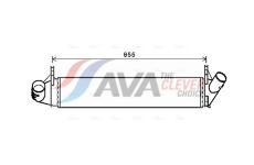Chladič turba AVA Clever Choice DAA4006