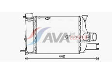 Chladič turba AVA Clever Choice DAA4013