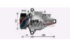Kompresor, klimatizace AVA Clever Choice DAK019