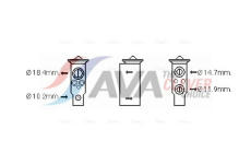 Expanzní ventil, klimatizace AVA Clever Choice DN1389