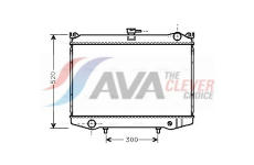 Chladič, chlazení motoru AVA Clever Choice DN2041