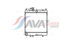 Chladič, chlazení motoru AVA Clever Choice DN2128