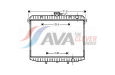 Chladič, chlazení motoru AVA Clever Choice DN2143