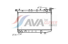 Chladič, chlazení motoru AVA Clever Choice DN2174