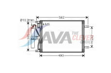 Kondenzátor, klimatizace AVA Clever Choice DN5252D