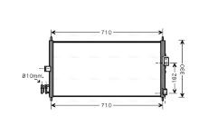 Kondenzátor, klimatizace AVA Clever Choice DN5270