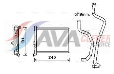 Výměník tepla, vnitřní vytápění AVA Clever Choice DN6417