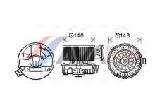 vnitřní ventilátor AVA Clever Choice DN8383