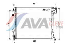 Chladič, chlazení motoru AVA Clever Choice DNA2421
