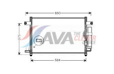 Kondenzátor, klimatizace AVA Clever Choice DW5049D