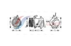 Kompresor, klimatizace AVA Clever Choice DWK095