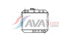 Chladič, chlazení motoru AVA Clever Choice FD2014