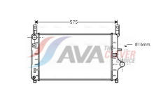 Chladič, chlazení motoru AVA Clever Choice FD2127