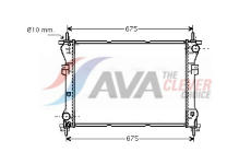 Chladič, chlazení motoru AVA Clever Choice FD2319