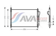 Kondenzátor, klimatizace AVA Clever Choice FD5268
