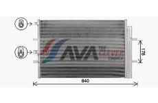 Kondenzátor, klimatizace AVA Clever Choice FD5675D