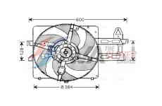 Větrák, chlazení motoru AVA Clever Choice FD7520