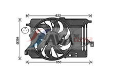 Větrák, chlazení motoru AVA Clever Choice FD7685