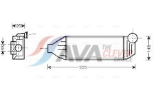 Chladič turba AVA Clever Choice FDA4309