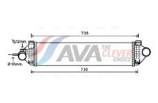 Chladič turba AVA Clever Choice FDA4473