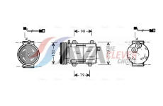 Kompresor, klimatizace AVA Clever Choice FDAK280