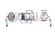 Kompresor, klimatizace AVA Clever Choice FDAK285