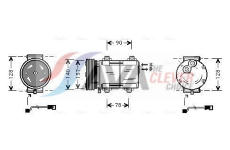 Kompresor, klimatizace AVA Clever Choice FDAK288