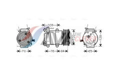 Kompresor, klimatizace AVA Clever Choice FDAK418