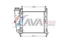 Chladič, chlazení motoru AVA Clever Choice FT2076