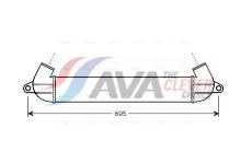 Chladič turba AVA Clever Choice FT4271