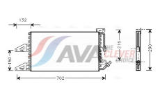 Kondenzátor, klimatizace AVA Clever Choice FT5215