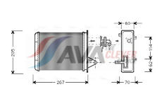 Výměník tepla, vnitřní vytápění AVA Clever Choice FT6089