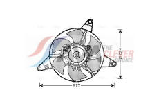 Větrák, chlazení motoru AVA Clever Choice FT7283