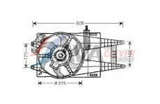 Větrák, chlazení motoru AVA Clever Choice FT7524