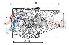 Větrák, chlazení motoru AVA Clever Choice FT7595